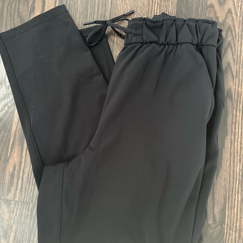 lululemon athletica Black Track/Jogger Pants size 10, like new!!
